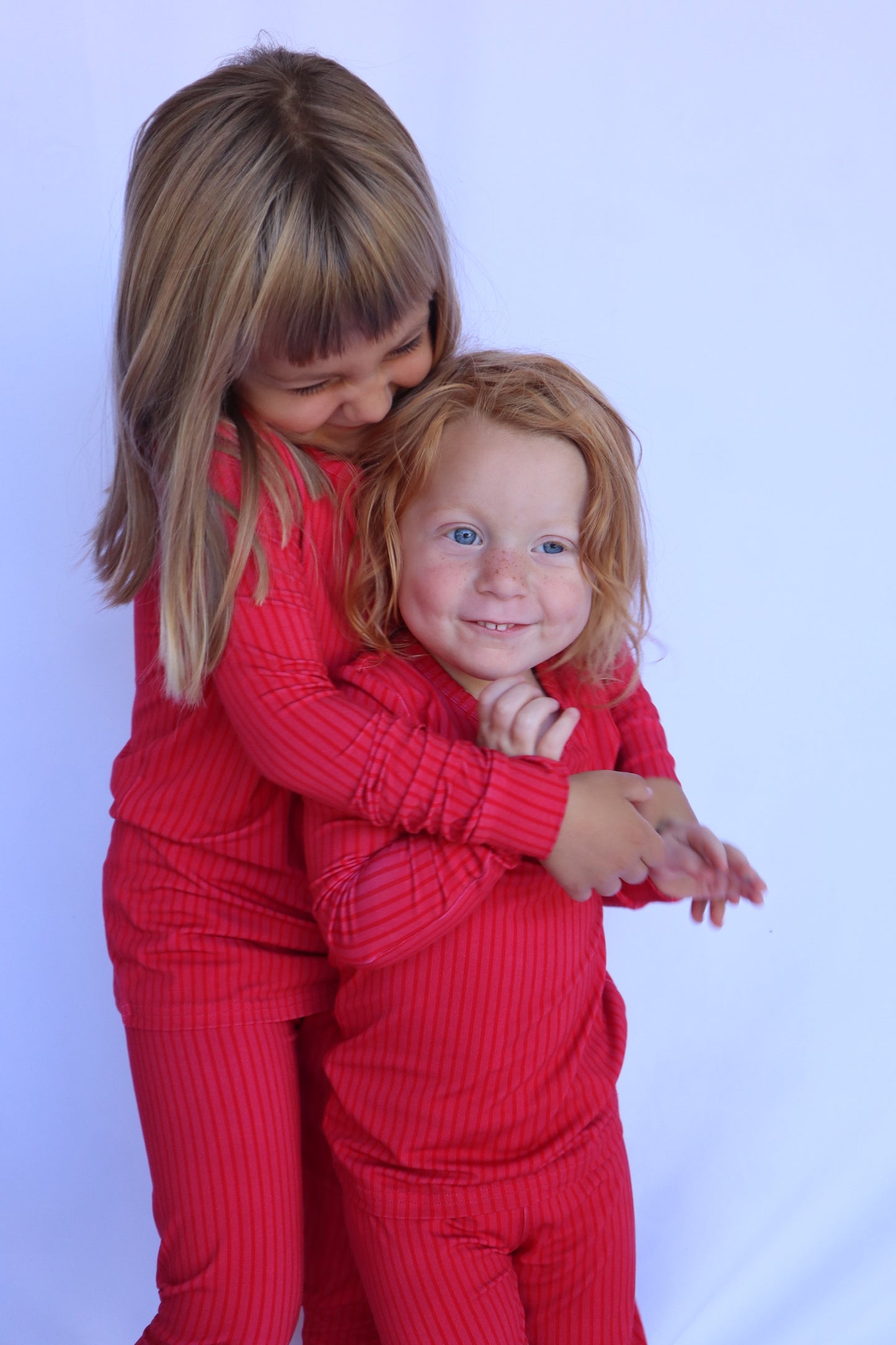 Long Sleeve Toddler Set - Santa’s Stripes