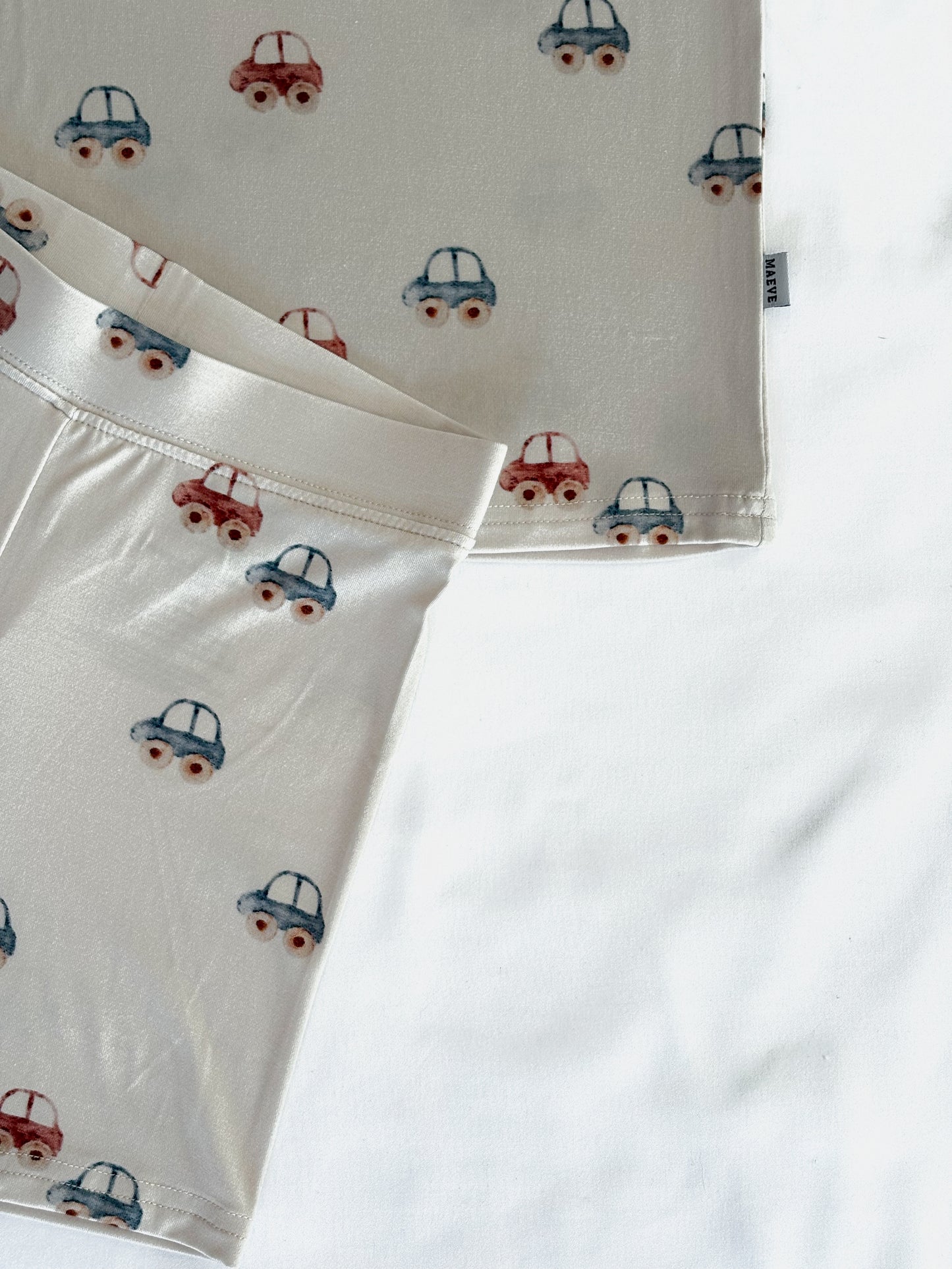 Toddler Short Sleeve Pajama Set - Cade’s Cars