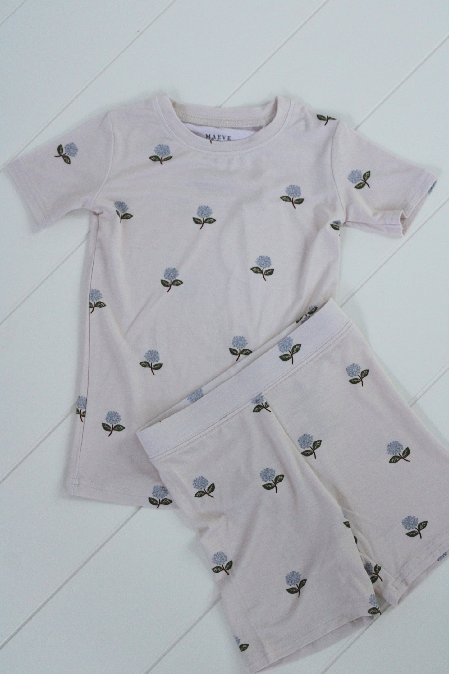 Toddler Short Sleeve Pajama Set - Baby in Bloom