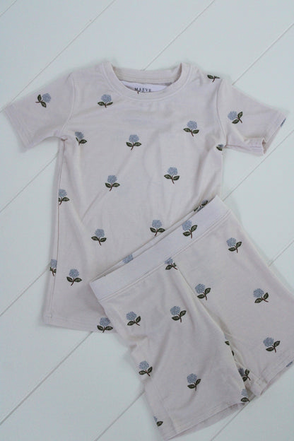 Toddler Short Sleeve Pajama Set - Baby in Bloom