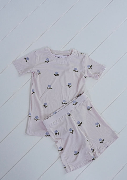 Toddler Short Sleeve Pajama Set - Baby in Bloom