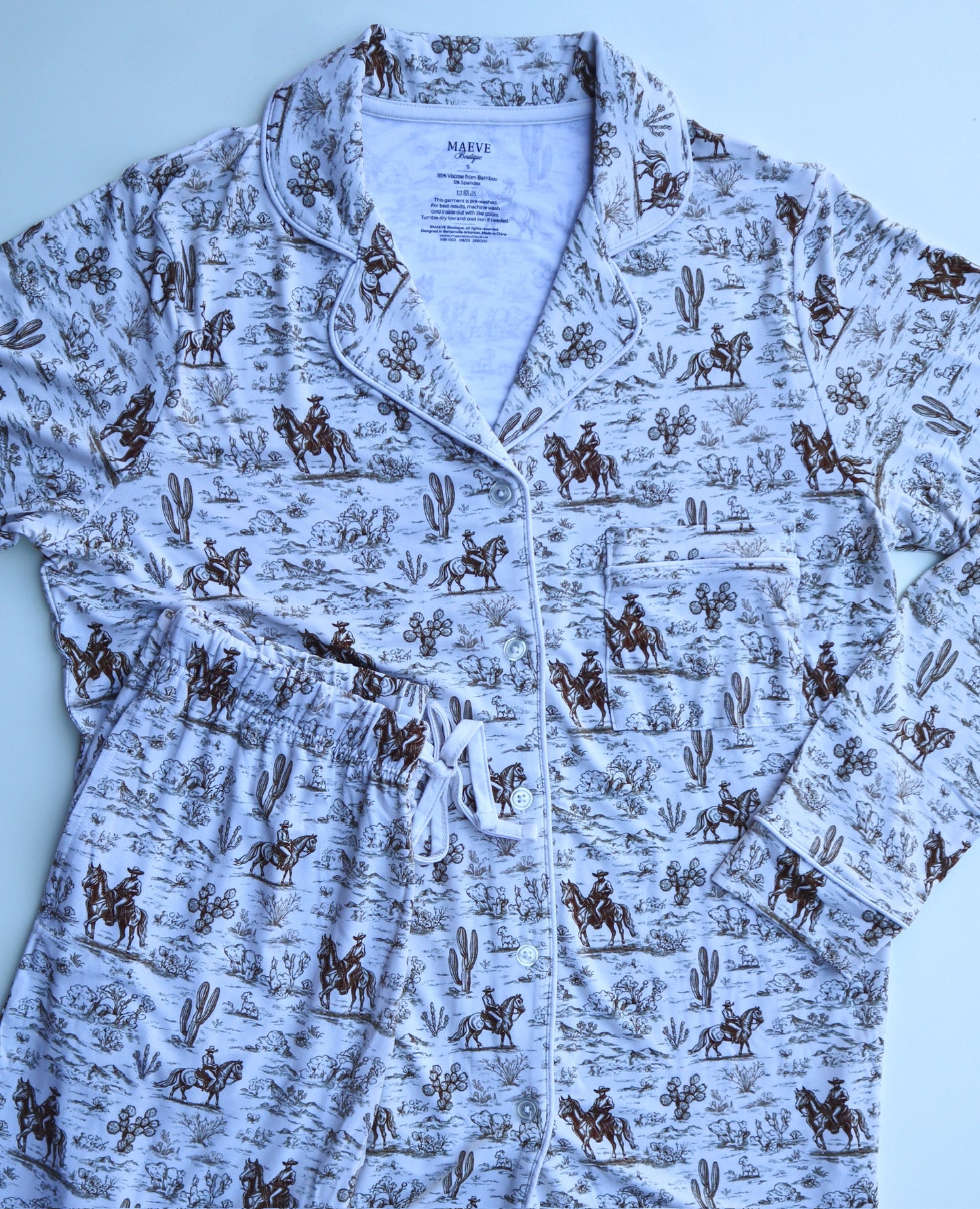 Women’s Pajama Set - Cowboy Cuddles