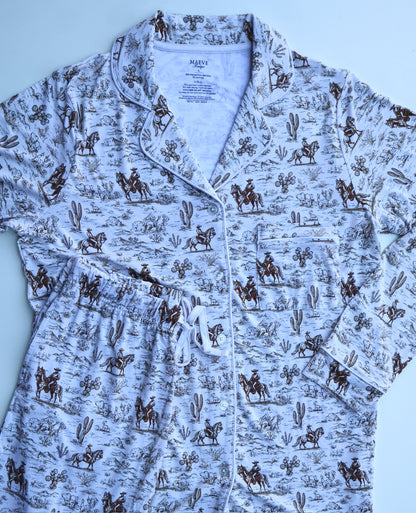 Women’s Pajama Set - Cowboy Cuddles