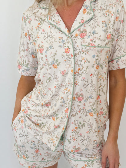 Women’s Short Sleeve Pajama Set - Ellery’s Enchantment