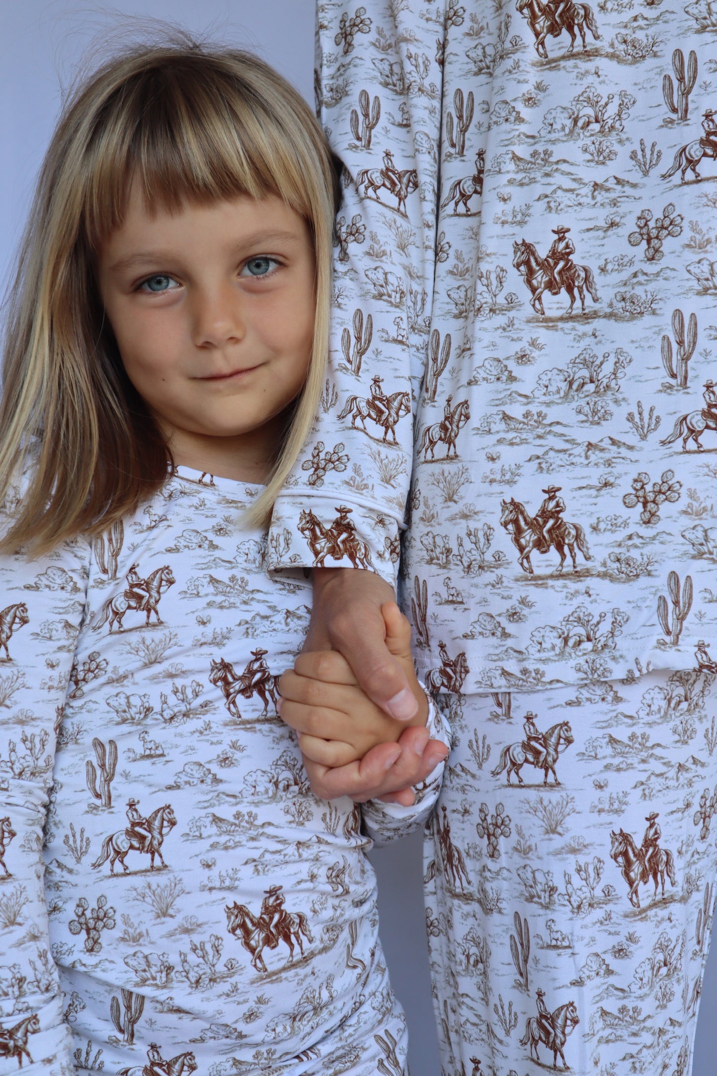 Long Sleeve Toddler Set - Cowboy Cuddles