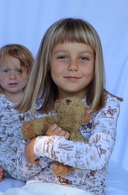 Long Sleeve Toddler Set - Cowboy Cuddles