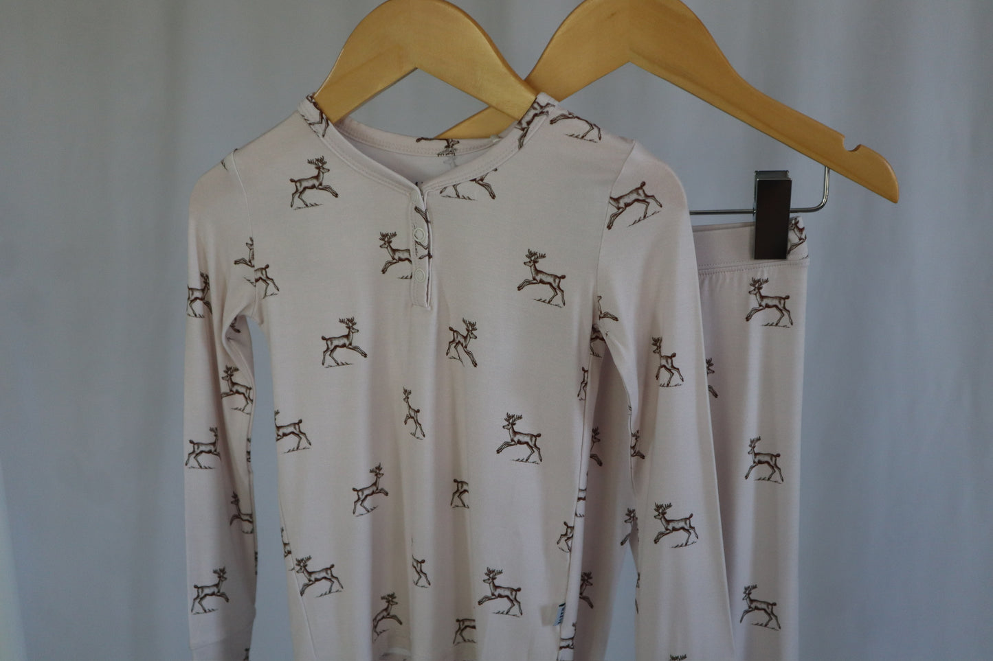 Long Sleeve Toddler Set - Dancing Deer