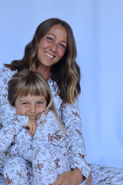 Women’s Pajama Set - Cowboy Cuddles