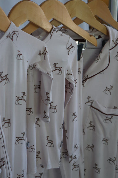Long Sleeve Toddler Set - Dancing Deer