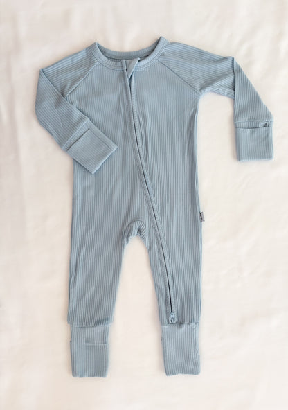 Zippy - Ribbed - Soft Sky