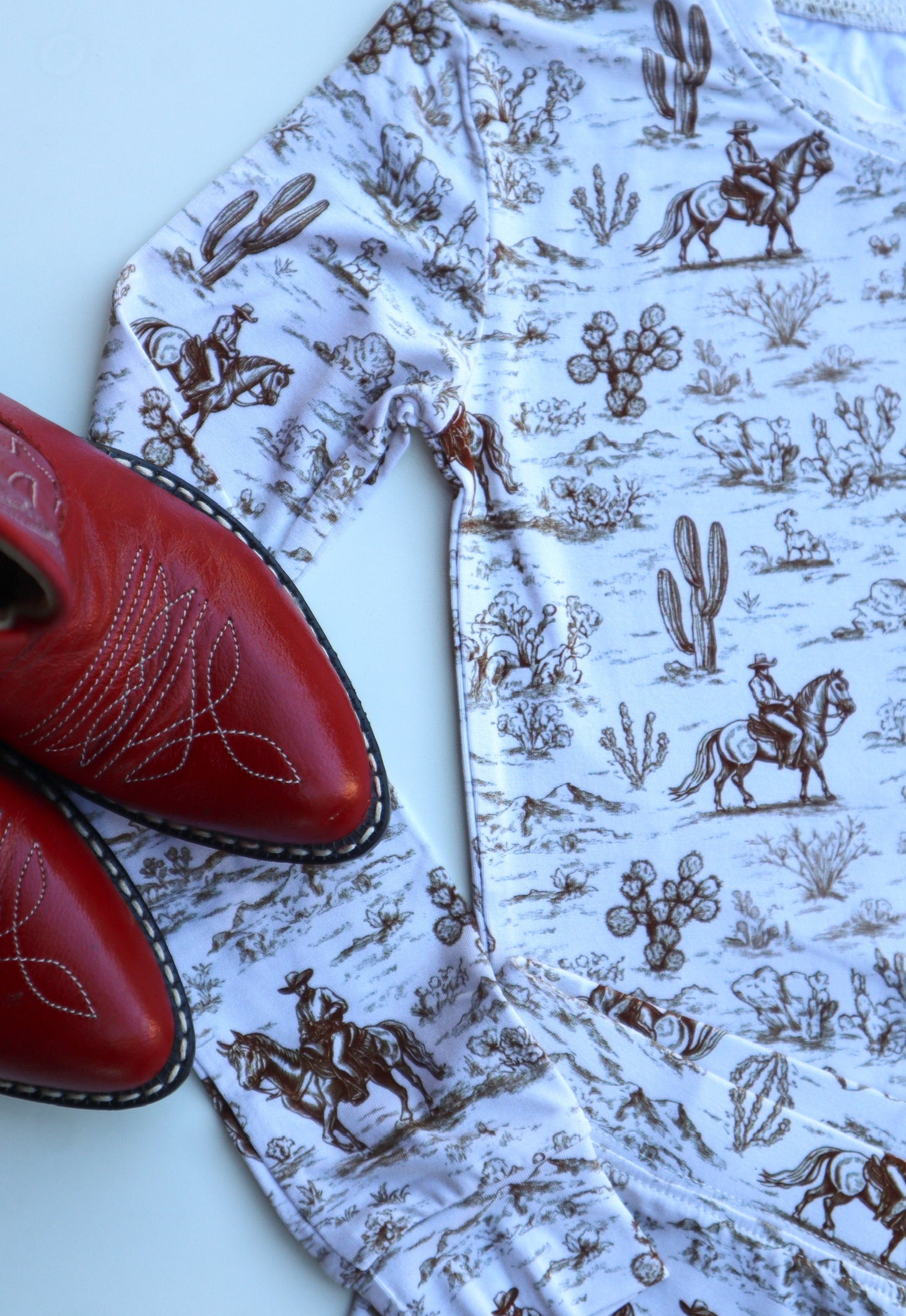 Long Sleeve Toddler Set - Cowboy Cuddles