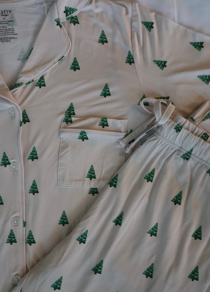 Women’s Pajama Set - Tiny Timber