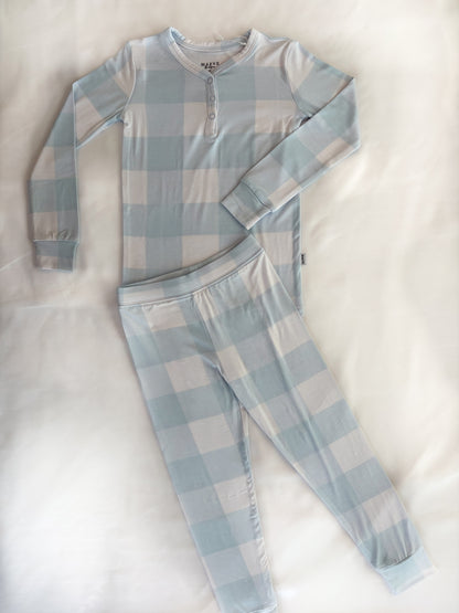 Toddler Long Sleeve Pajama Set - Cuddle Checkers