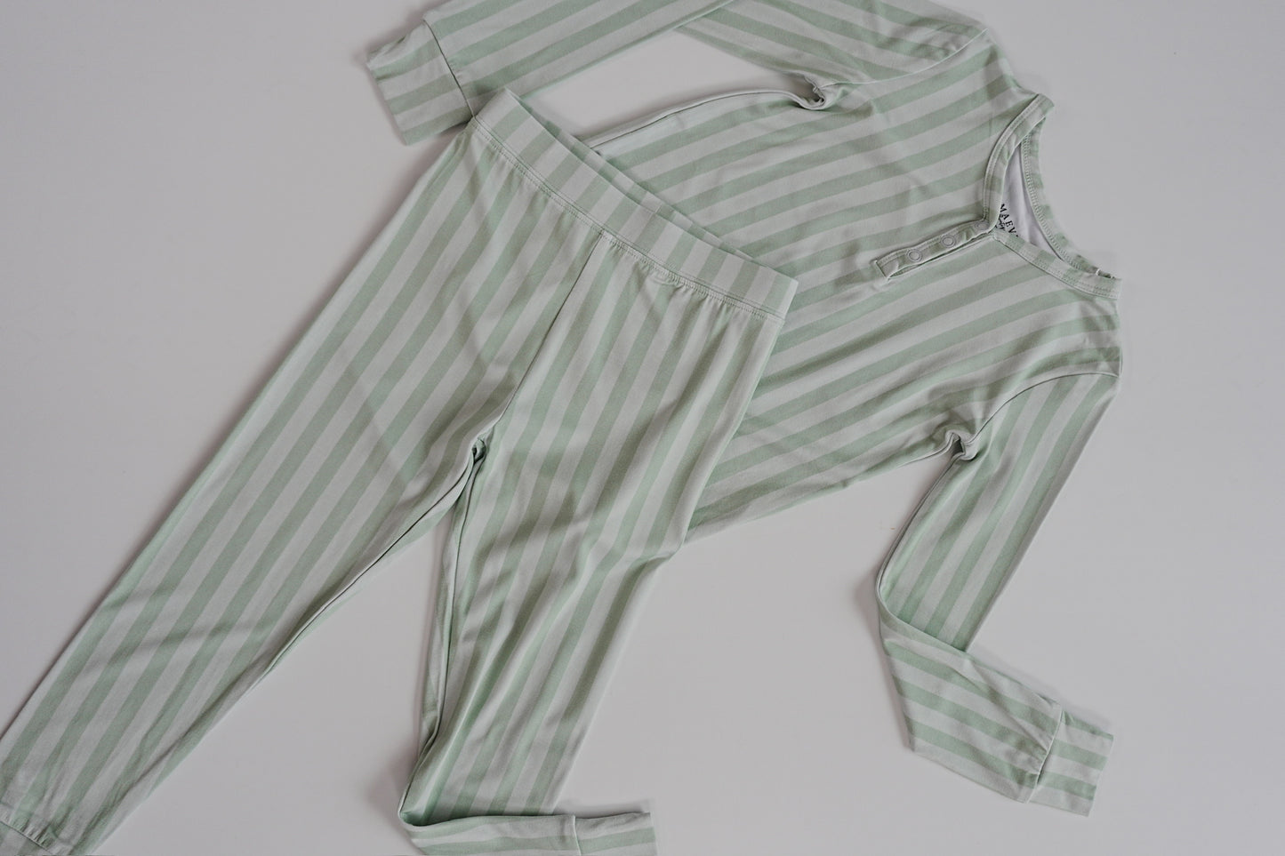 Toddler Long Sleeve Pajama Set - Sprout Stripes