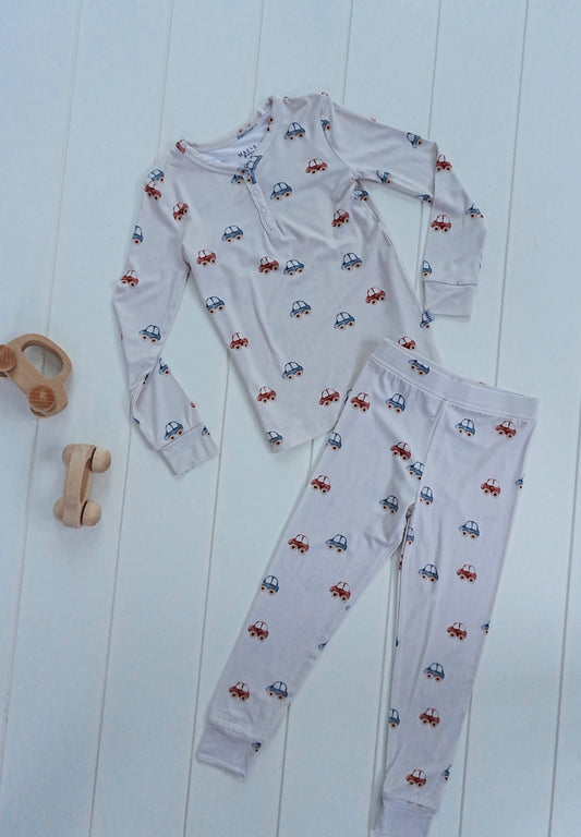 Toddler Long Sleeve Pajama Set - Cade’s Cars